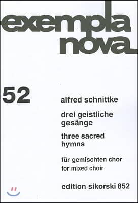 Drei Geistliche Gesange / Three Sacred Hymns