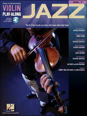 Jazz Violin Play-Along Volume 7 - Book/Online Audio [With CD]