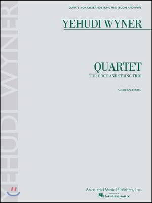 Quartet: For Oboe and String Trio - Score and Parts [With 4 Musical Parts]