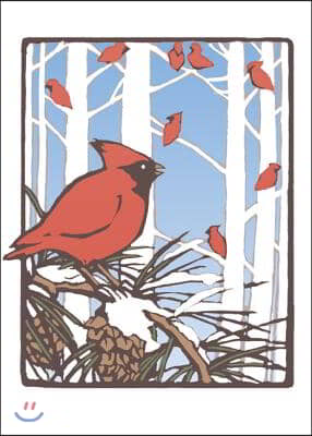 Winter Cardinals