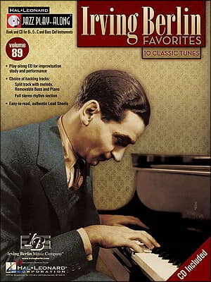 Irving Berlin Favorites: Jazz Play-Along Volume 89