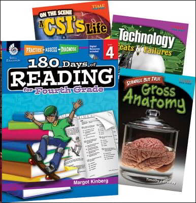 Learn-At-Home Reading: Bundle Grade 4: 4-Book Set