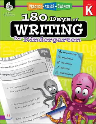 180 Days of Writing for Kindergarten: Practice, Assess, Diagnose