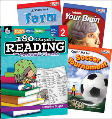 Learn-At-Home Reading: Bundle Grade 2: 4-Book Set