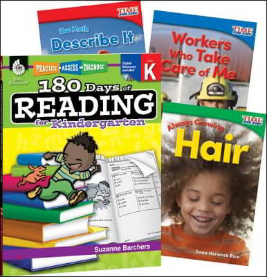 Learn-At-Home: Reading Bundle Grade K: 4-Book Set