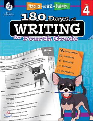 180 Days(tm) Writing for Fourth Grade: Practice, Assess, Diagnose