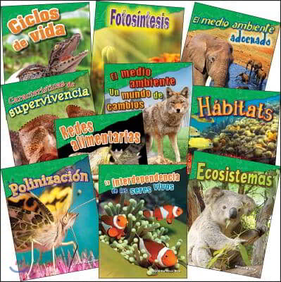 Let&#39;s Explore Life Science Grades 2-3 Spanish, 10-Book Set