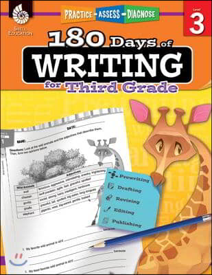 180 Days of Writing for Third Grade: Practice, Assess, Diagnose