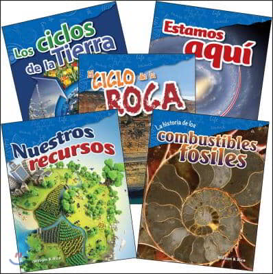 Earth and Space Science Grade 4 Spanish: 5-Book Set