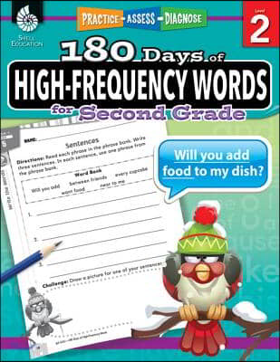 180 Days of High-Frequency Words for Second Grade: Practice, Assess, Diagnose