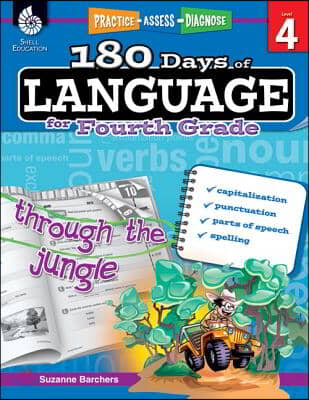 180 Days of Language for Fourth Grade: Practice, Assess, Diagnose