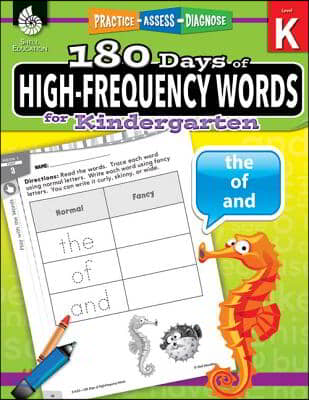 180 Days of High-Frequency Words for Kindergarten: Practice, Assess, Diagnose