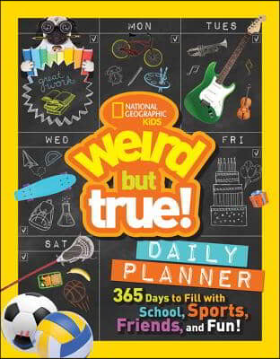 National Geographic Kids Weird but True Daily Planner