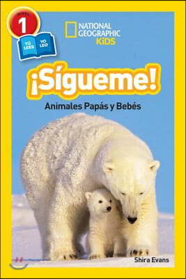 &#161;S&#237;gueme! (Follow Me!) (National Geographic Kids Readers, Nivel 1): Animales Pap&#225;s Y Beb&#233;s (Animal Parents and Babies)