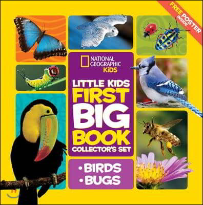 National Geographic Little Kids First Big Book Collector&#39;s Set: Birds and Bugs