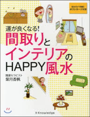 間取りとインテリアのHAPPY風水