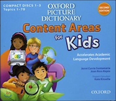 Oxford Picture Dictionary Content Area for Kids Classroom Audio CDs