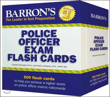 Barron&#39;s Police Officer Exam Flash Cards