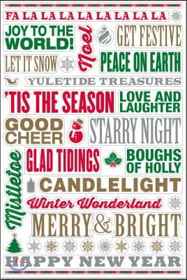 Holiday Peel & Stick Wall Decal Set