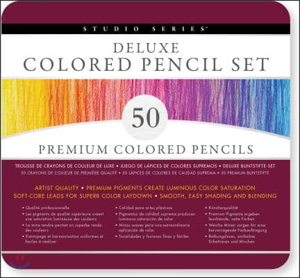 Studio Series 50-unit Deluxe Colored Pencil Set