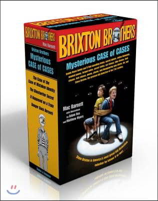 Brixton Brothers Mysterious Case of Cases Collected Set: The Case of the Case of Mistaken Identity; The Ghostwriter Secret; It Happened on a Train; Da