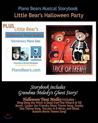 Piano Bears Musical Storybook: Little Bear's Halloween Party!