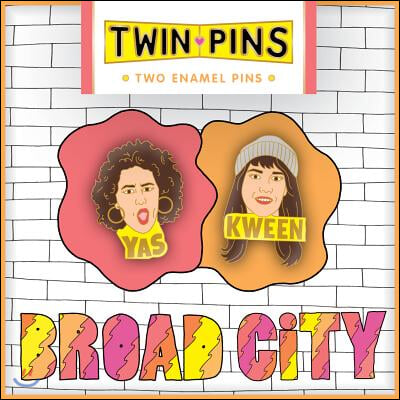 Broad City Twin Pins