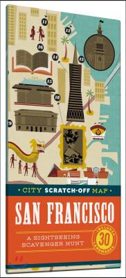 City Scratch-Off Map San Francisco