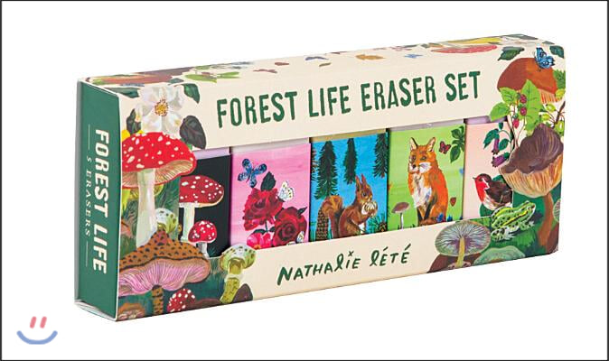 The Forest Life Eraser Set