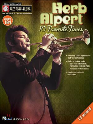 Herb Alpert - Jazz Play-Along Volume 164 Book/Online Audio