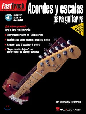 Fasttrack Guitar Chords &amp; Scales - Spanish Edition Book/Online Audio