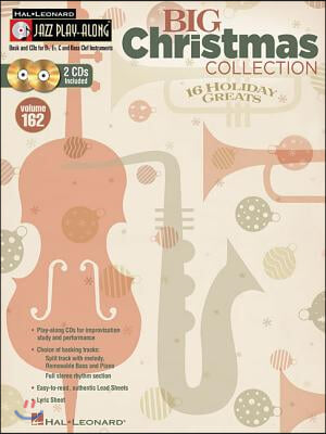 Big Christmas Collection: Jazz Play-Along Volume 162