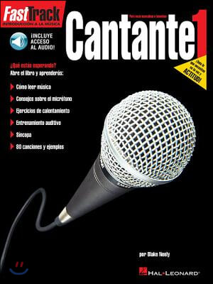 Cantante 1: Fasttrack Lead Singer Method Book 1 - Spanish Edition (Book/Online Audio)