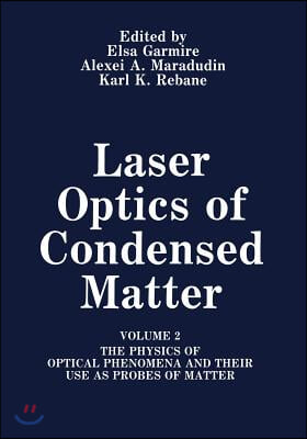 Laser Optics of Condensed Matter: Volume 2 the Physics of Optical Phenomena and Their Use as Probes of Matter