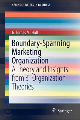 Boundary-Spanning Marketing Organization: A Theory and Insights from 31 Organization Theories