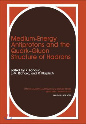 Medium-Energy Antiprotons and the Quark--Gluon Structure of Hadrons