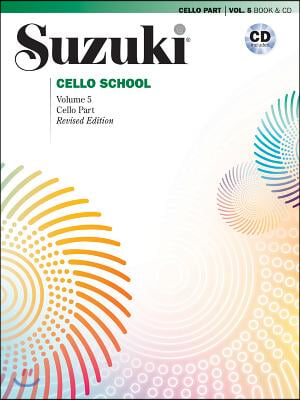 Suzuki Cello School, Vol 5: Cello Part, Book & CD