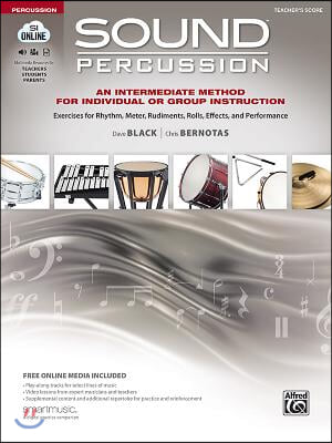 Sound Percussion--an Intermediate Method for Individual or Group Instruction