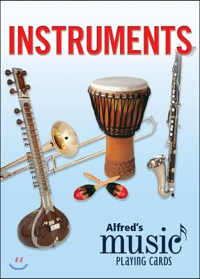 Alfred&#39;s Music Playing Cards -- Instruments: 1 Pack, Card Deck