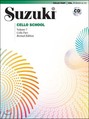 Suzuki Cello School, Vol 7: Cello Part, Book & CD