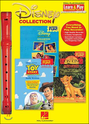 Disney Collection Learn & Play Recorder Pack