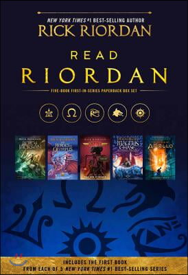 Read Riordan: Five-Book First-In-Series Paperback Box