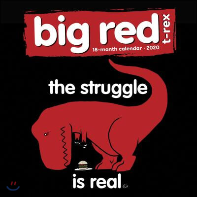 Big Red T-rex 2020 Calendar