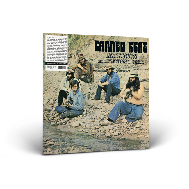 Canned Heat - Live at Topanga Corral (kaleidoscope) 캔드 히트 1969년 라이브 실황 [스플래터 컬러 LP]