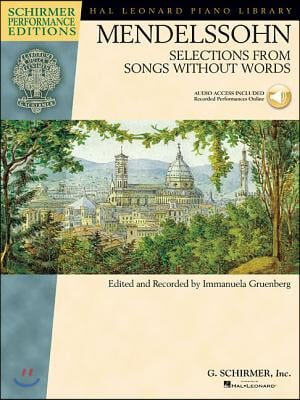 Mendelssohn - Selections from Songs Without Words: Book with Online Audio