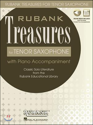 Rubank Treasures for Tenor Saxophone: Book with Online Audio (Stream or Download)