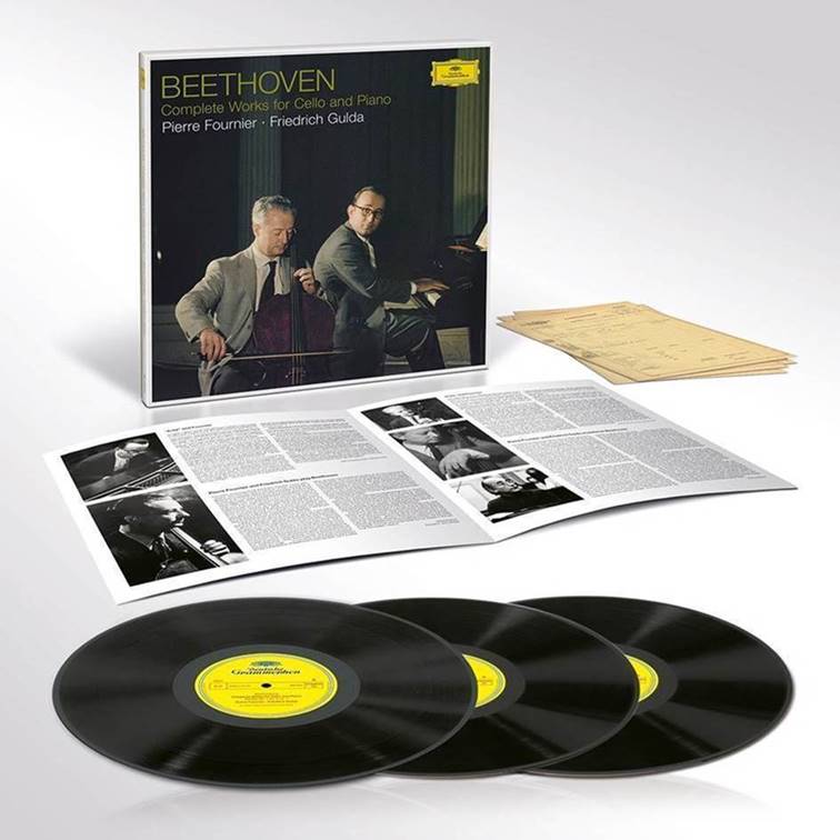 Pierre Fournier / Friedrich Gulda 베토벤: 첼로 소나타 전곡집 (Beethoven: Complete Works for Cello and Piano) [3LP]