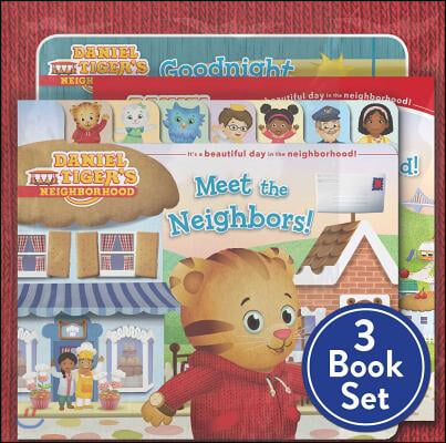 Daniel Tiger Shrink-Wrapped Pack #1: Goodnight, Daniel Tiger; Meet the Neighbors!; Welcome to the Neighborhood