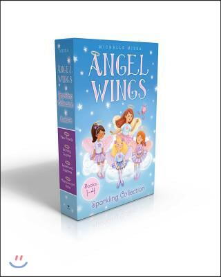 Angel Wings Sparkling Collection Books 1-4 (Boxed Set): New Friends; Birthday Surprise; Secrets and Sapphires; Rainbows and Halos