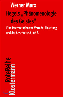 Hegels Phanomenologie Des Geistes